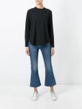 back zip blouse