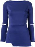 asymmetric blouse