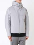 hooded padded jacket