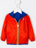 reversible padded hooded jacket