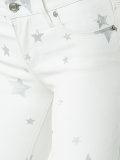 star-print skinny trousers