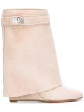 'Shark Lock' ankle boots