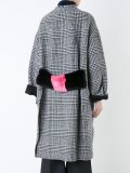 'Cara' plaid coat