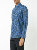 allover abstract print shirt