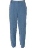 cropped tapered trousers