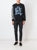 quote print sweatshirt
