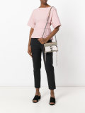 string applique bag   