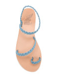 'Eleftheria' denim sandals