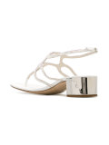 crystal embellished sandals
