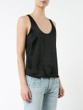 Satin Racer Tank