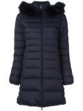padded hooded coat
