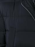 built-in gilet padded coat