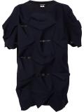 cut-off detailing blouse