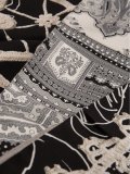 embroidered scarf