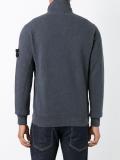 zipped cardigan