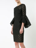 lace trim dress