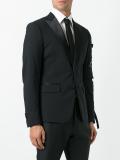 'London Tux' strap detail jacket