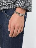 beaded skull bracelet