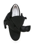 tied mesh slip-ons