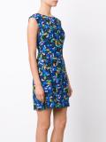 sleeveless fitted dress