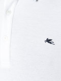 embroidered logo polo shirt 