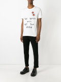 'the truth' print T-shirt