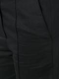 cropped straight leg trousers