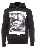 cover print hoodie