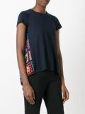 crochet insert T-shirt