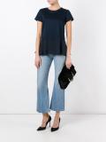 ruffled hem T-shirt 