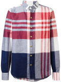 checked long sleeve shirt