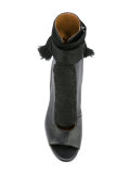 open-toe ankle boot