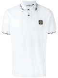 logo patch polo shirt