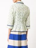 floral print blazer