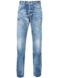 stonewashed regular jeans