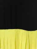 drop waist colour block dress