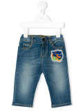 tiger logo jeans