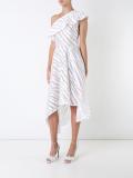 'Lunar' one shoulder dress