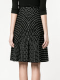 Polka Dot A-Line Skirt 