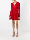 lace flared dress