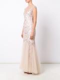 embroidered gown 