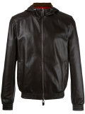 reversible hooded jacket