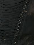 lace-up lace blouse 