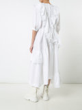 ruffled asymmetric dress