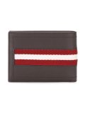 striped wallet