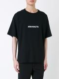 'Abstracts'印花阔袖T恤
