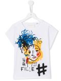 abstract painting T-shirt