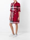 house check shirt dress