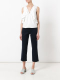 tailored cropped trousers