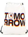 Tomorrow print backpack